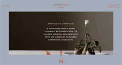 Desktop Screenshot of heckfieldplace.com